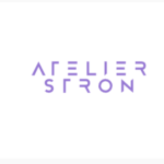 logo Atelier Stron fiolet